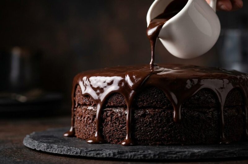 Chocolate and Cherry Cake